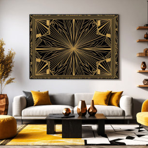Art Déco Luxueux en Or