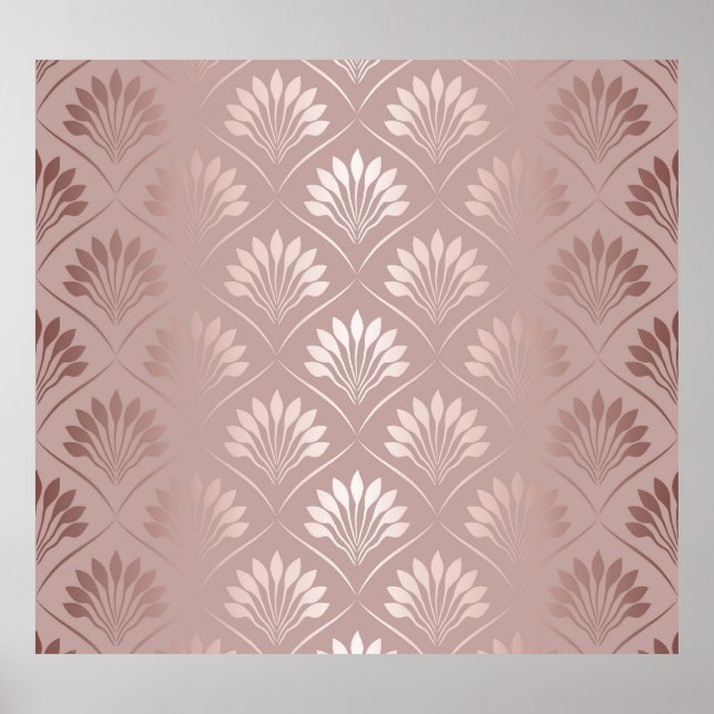 Art Déco : Or Lattice Elégance. (Devant)