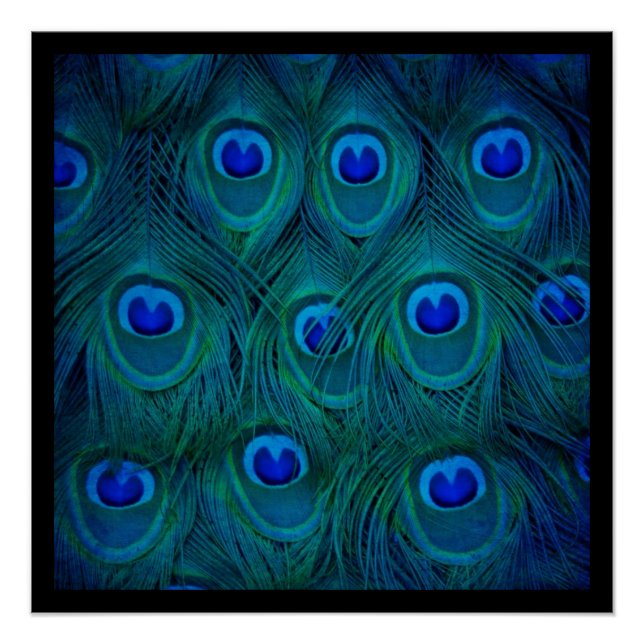 Art Déco Parisien Turquoise Vert Peacock Feature (Devant)