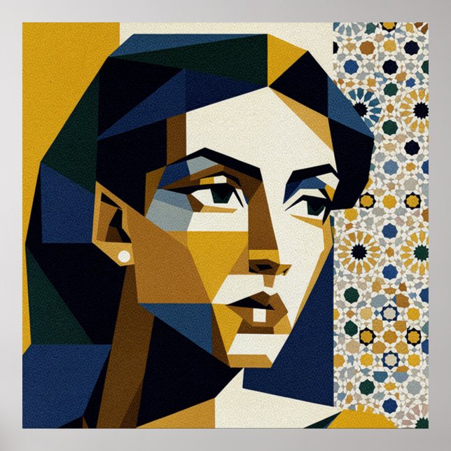 Art Deco Piano Woman Poster Jazz Age Music Room (Devant)