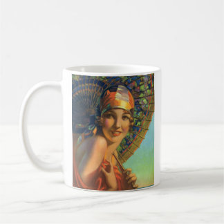 Art Déco Pin up girl ☆ art Vintage Coffee Mug