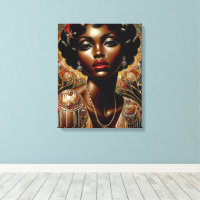 Art Déco Portrait afro-américain