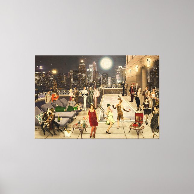 Art Déco Skyline (Recto)