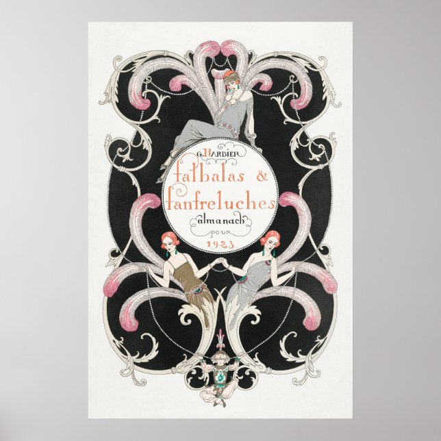 Art Déco vintage des années 1920 George Barbier Il (Devant)