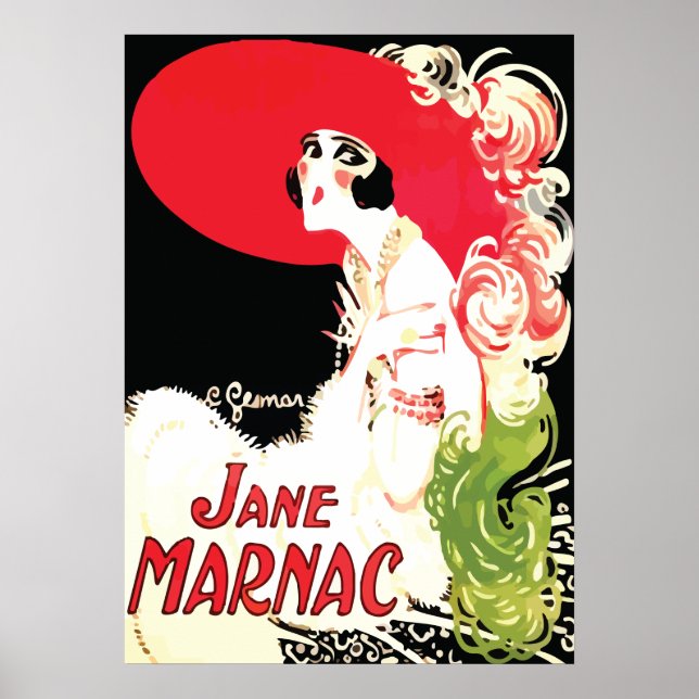 Art Déco vintage ~ Jane Marnac (Devant)