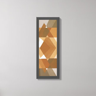 Art Déco vintage pochoir jazz bronzé formes géomét