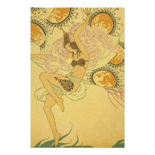 Art Déco vintage - Pour tous - Danseuse de cabaret