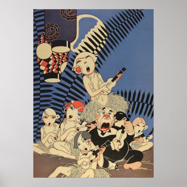 Art Déco Vintage - Pour Tous - Lūʻau (Devant)