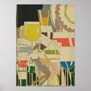 Art Déco Vintage - Pour Tous - Vin Psychédélique