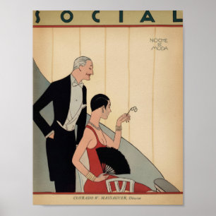 Art Déco vintage - Social - À l'Opéra