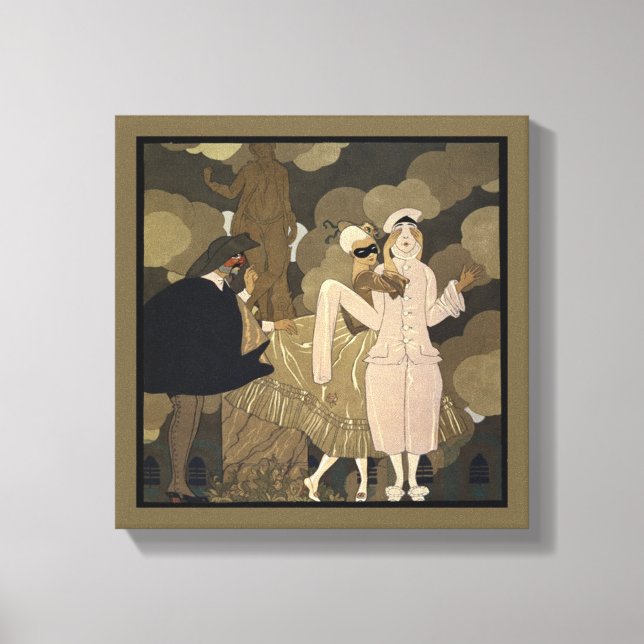 Art Déco vintage, Surprise de George Barbier (Recto)