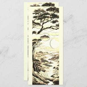 Art d'encre de paysage japonais No2