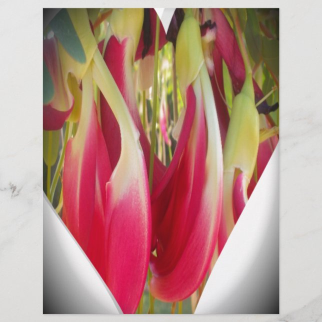 Art du coeur floral (Devant)