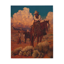 art du cow-boy du vieil ouest