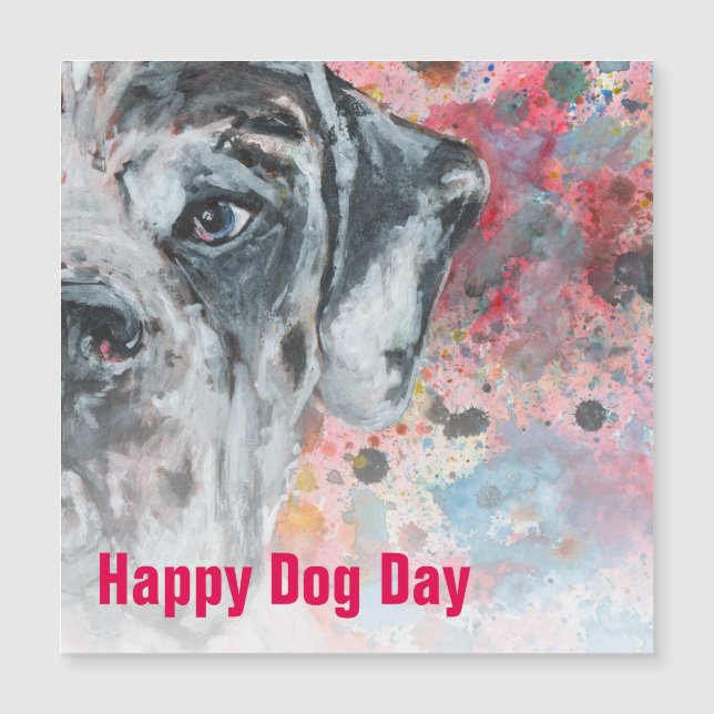 art du dogue allemand (Devant)