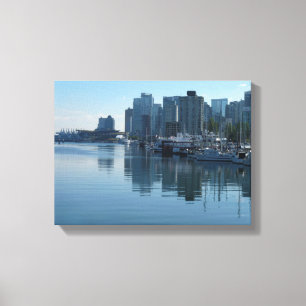Art du port de Vancouver Imprimer toile d'art mari