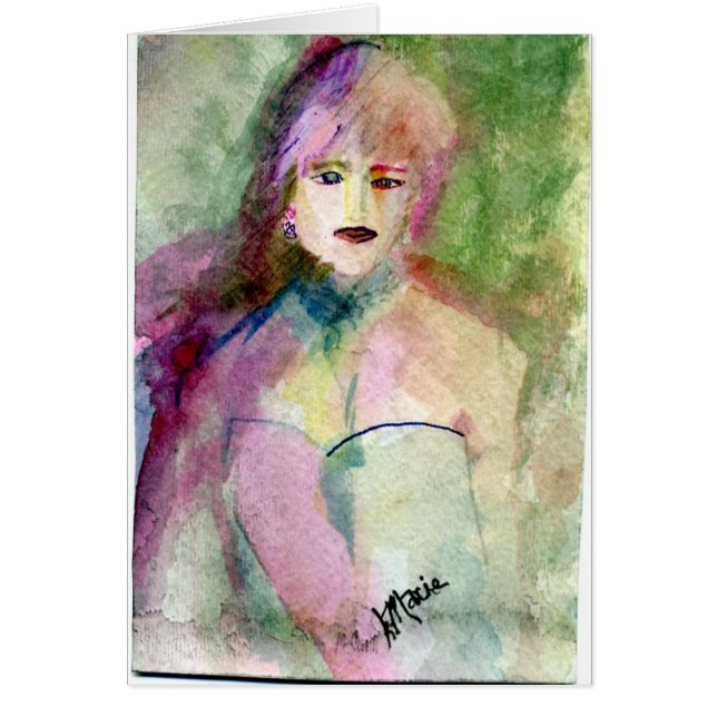 Art du portrait lunatique de Lady Di (Devant)