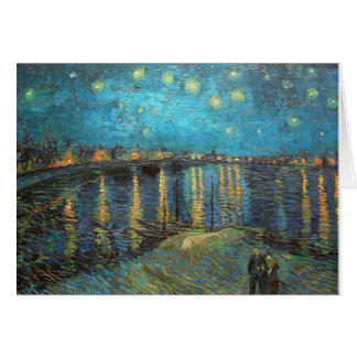 Art du Rhône de nuit étoilée