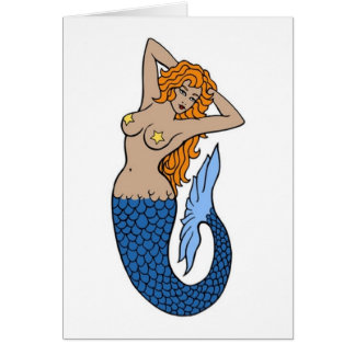 Art du tatouage vintage de sirène