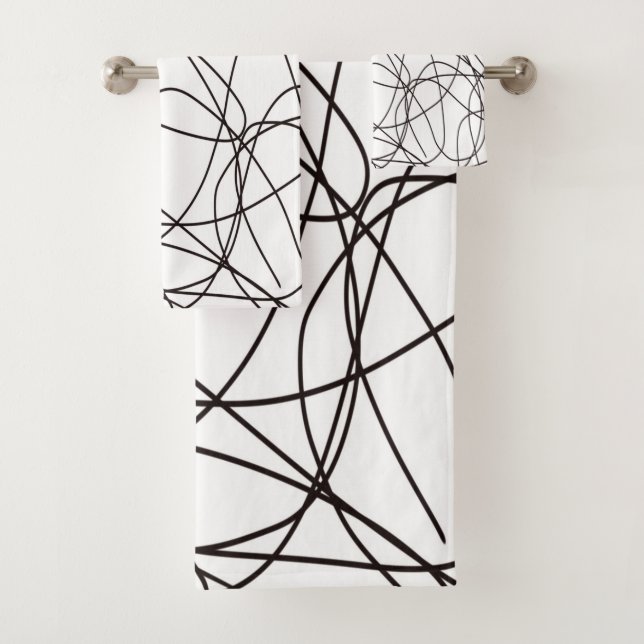 Art en ligne noir et blanc (En situation)