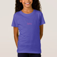ART ET DESIGN T-SHIRT DE FILLE