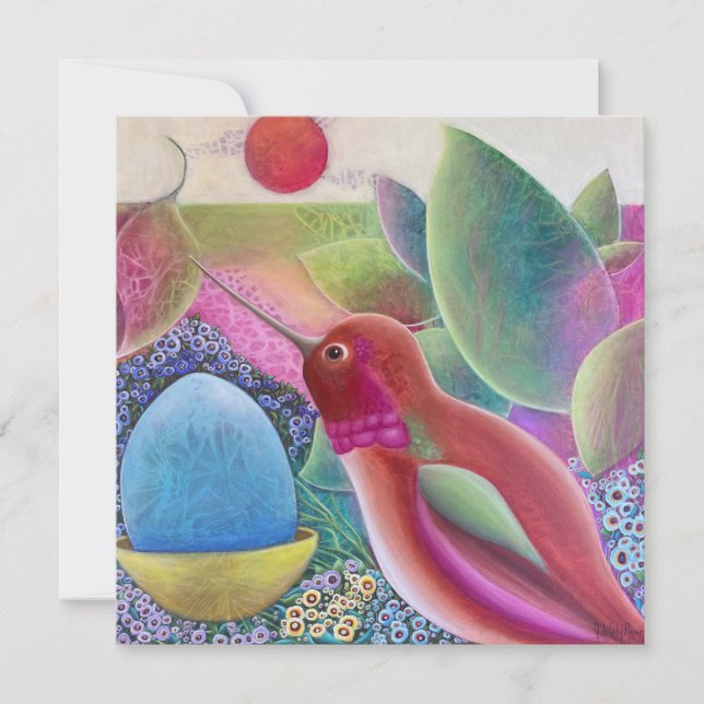 Art fantaisiste de colibri (Devant)