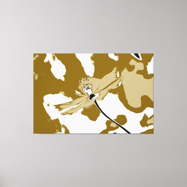 Art Fleur Unique - Toile Enveloppée (Recto)