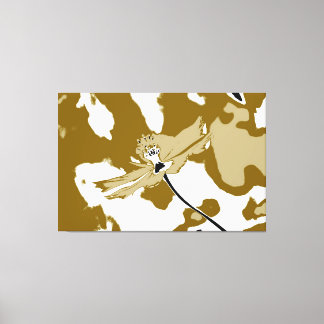 Art Fleur Unique - Toile Enveloppée