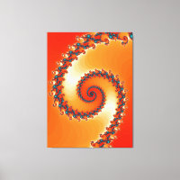 Art Fractal 26 Toile Enveloppée