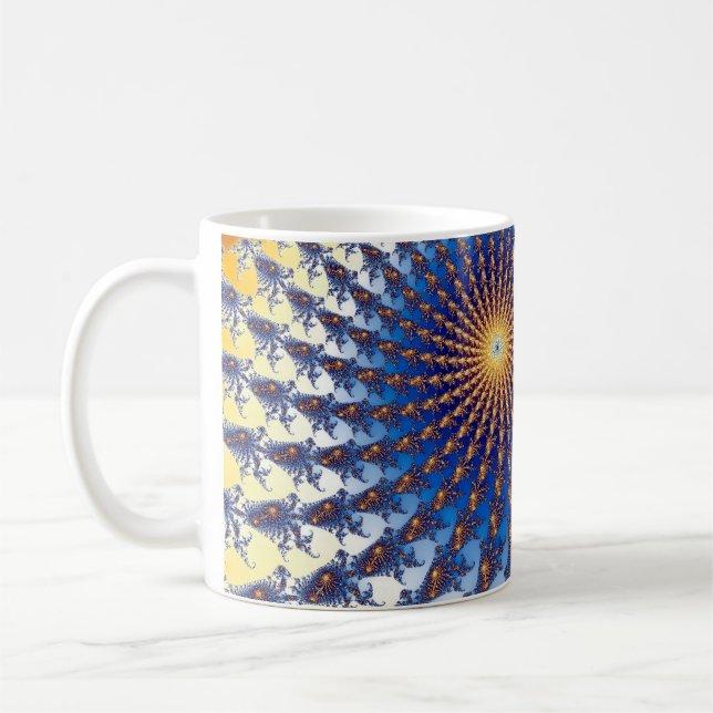 Art fractal 27 Mug (Gauche)