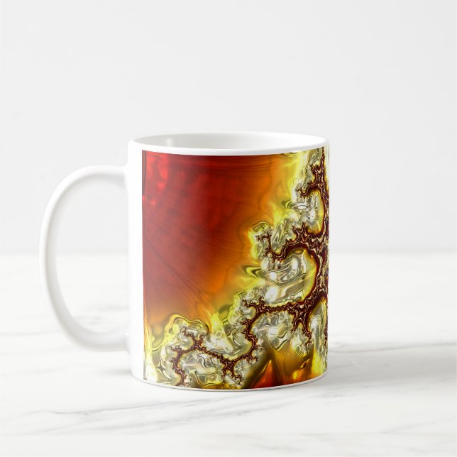 Art fractal 34 Mug (Gauche)