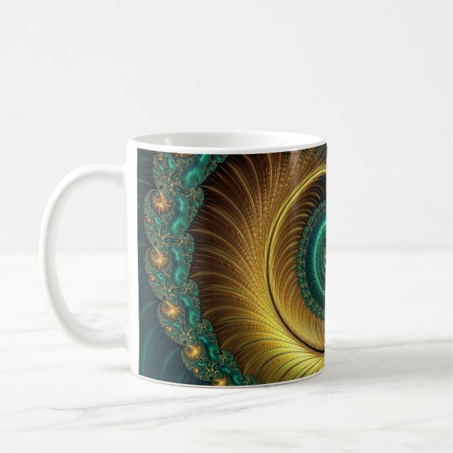 Art fractal 37 Mug (Gauche)