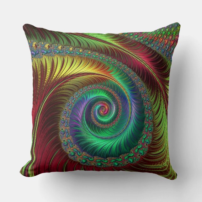 Art fractal 38 Coussin (Recto)