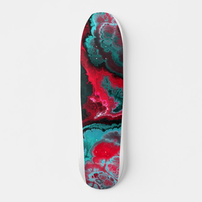 Art fractal 3-16B Skateboard (Devant)