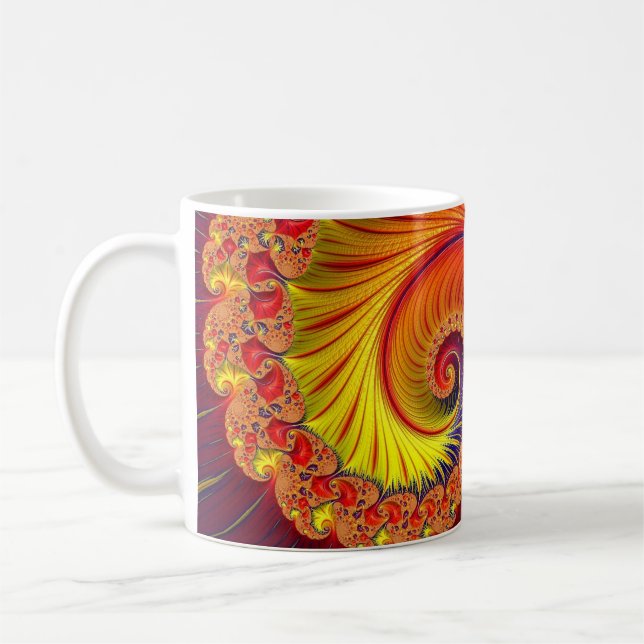 Art fractal 41 Mug (Gauche)