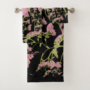 Art fractal d'Achille rose et noir