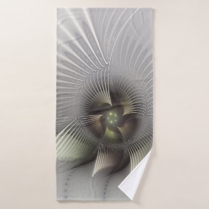 Art fractal de forme 3D abstraite moderne