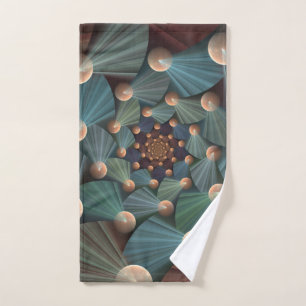 Art Fractal Moderne Avec Profondeur, Brown, Ardois