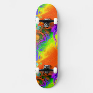Art fractal skateboard 19