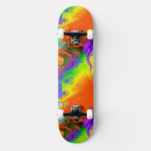 Art fractal skateboard 19 (Recto)