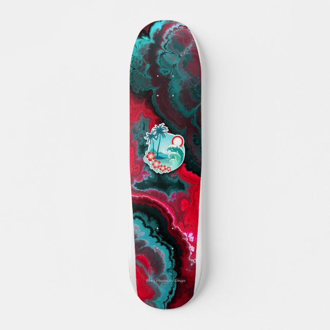 Art fractal skateboard 3-6A (Devant)