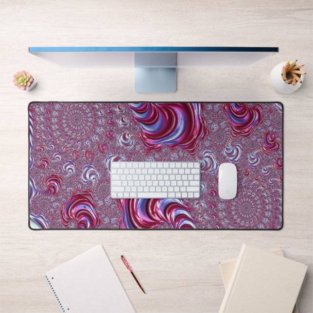 Art fractal vibrant brillant funky tripant en spir (Bureau 1)