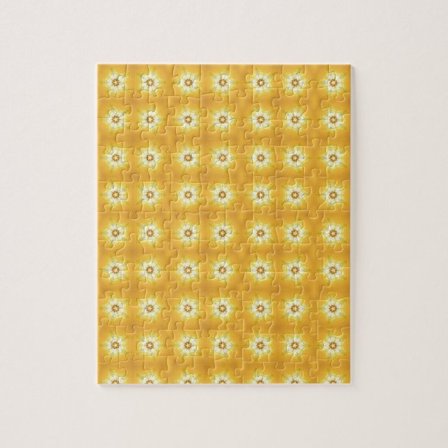 Art géométrique amusant puzzle doré puzzle (Vertical)
