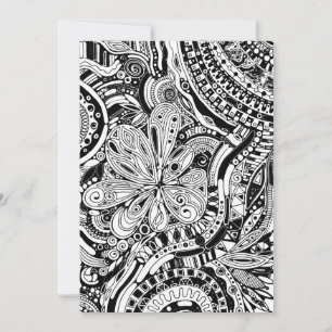 Art Géométrique Noir Et Blanc 15