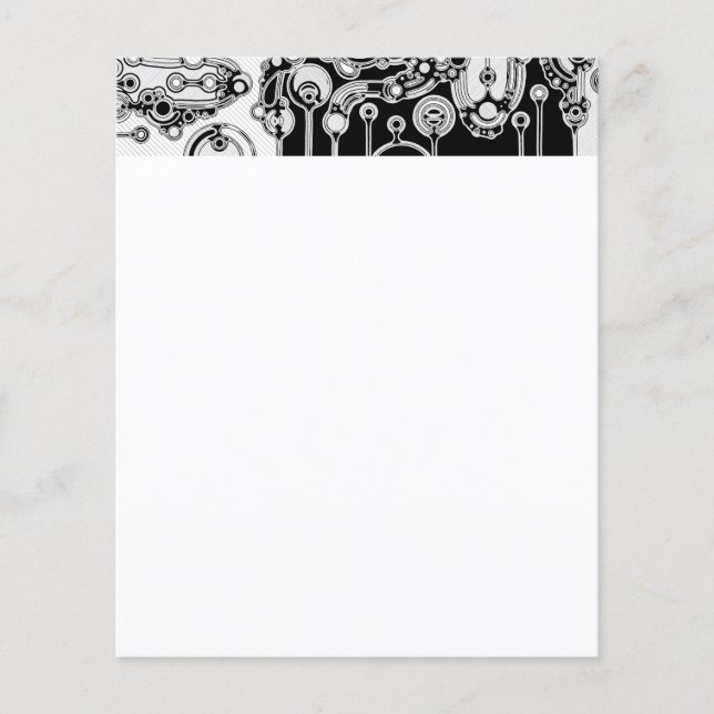 Art Géométrique Noir Et Blanc 3 (Devant)