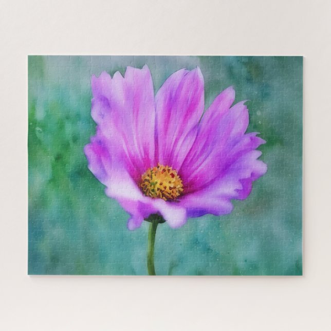 Art Grand Puzzle Fleur Rose (Horizontal)