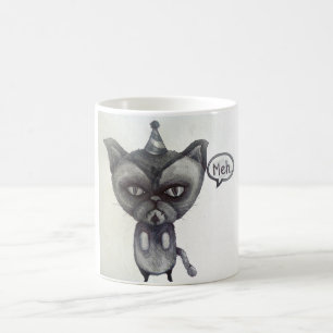 art grincheux de tasse de café de thé de partie
