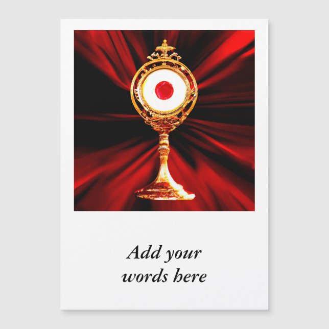 Art IA d'un miracle eucharistique (Devant)