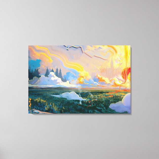 Art Imaginaire Toile Emballée Premium (Gloss) (Recto)