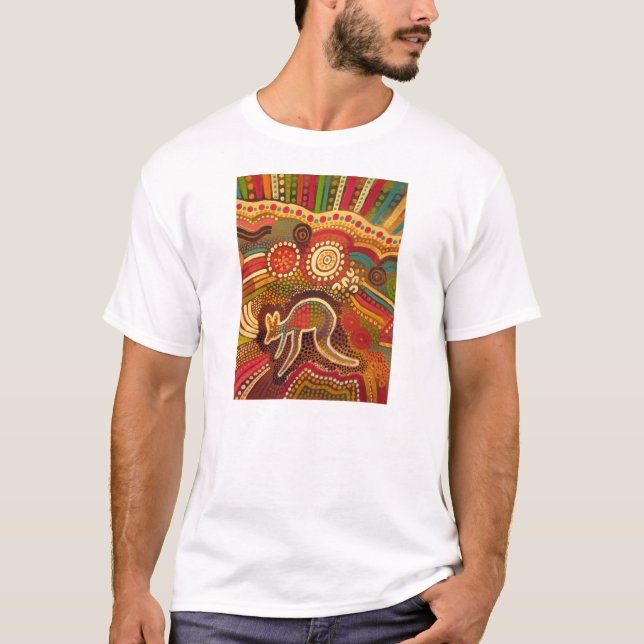 Art indigène de T-shirt (Devant)